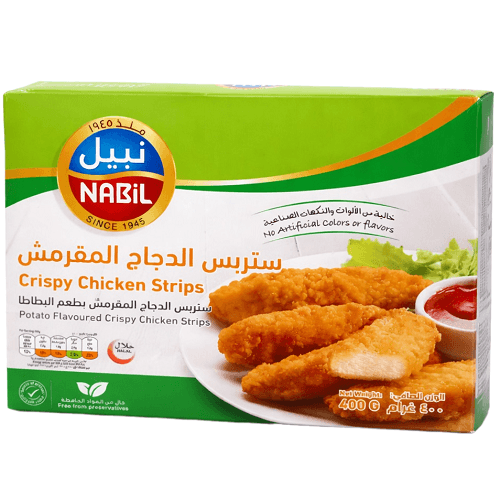 نبيل ستربس الدجاج المقرمش 400جم