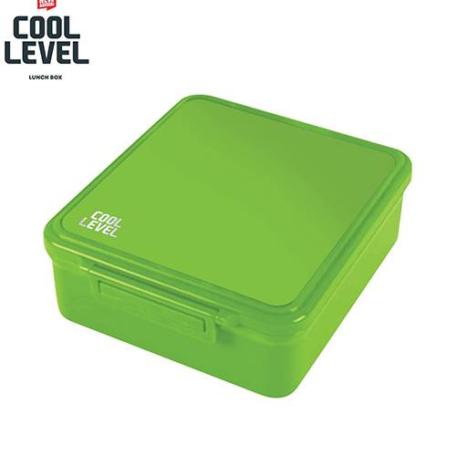 كول ليفل علبة طعام جراند صحي سادة 4 لون غوامق اخضر