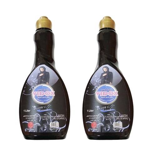 فيدوكس سائل غسيل العباية برائحة اللافندر 1لتر 2حبة