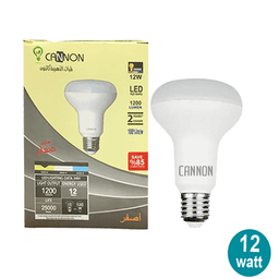 كانون لمبة اضاءة ليد بقوة 12واط اصفر