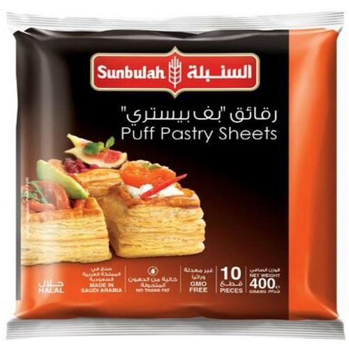 السنبلة رقائق بف بيستري 10حبة 400جم