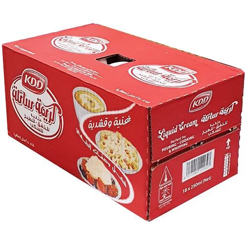 كي دي دي كريمة سائلة 250مل 18حبة 