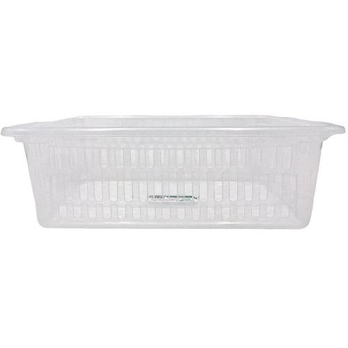 بولي تايم سلة فاكهة كبيرة شفاف 9لتر موديل رقم.E-222