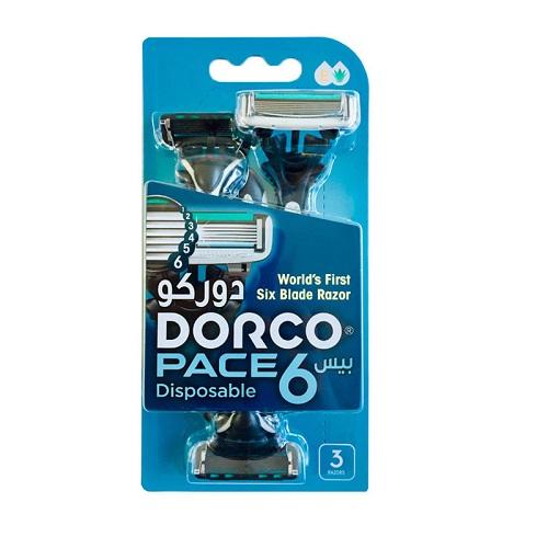 دوركو بيس شفرات حلاقة 6شفرة 3حبة
