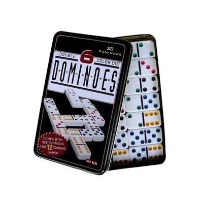 لعبة دومينو مزدوجة 6ألوان 28دومينو رقمD4526