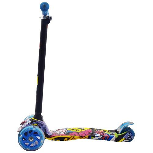 سكوتر عادي مع اضاءة التاير 2تاير