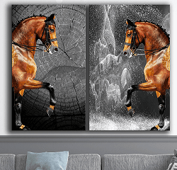 لوحات ثنائية