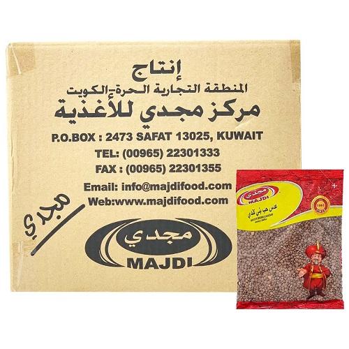 مجدي عدس حب بني كندي 400جم 32حبة 1كرتون