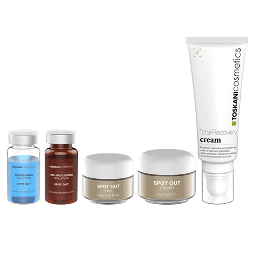توسكاني مجموعة احترافية لعلاج التصبغات والبقع الداكنة 5حبة
