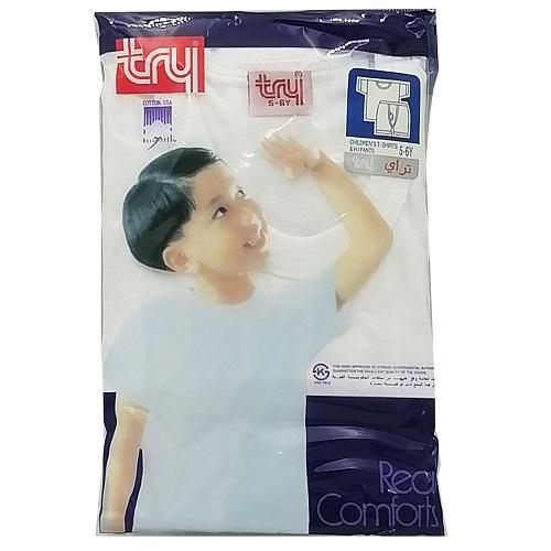 تراي طقم داخلي اولاد كبار نصف كم وشورت ابيض