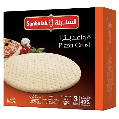 السنبلة قواعد بيتزا 3حبة 495جم
