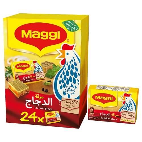 ماجي مرقة دجاج 2مكعب 24عبوة