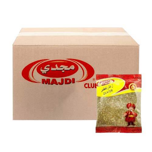 مجدي زعتر اخضر 250جم 32حبة 1كرتون