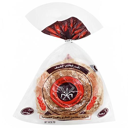 المطاحن خبز عربي اسمر خفيف 6حبة 300جم