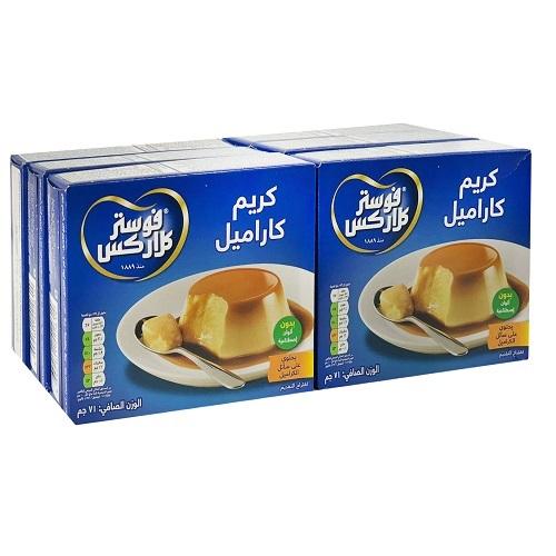 فوستر كلاركس كريم كراميل 71جم 6حبة