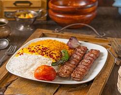 المشويات مع الأرز