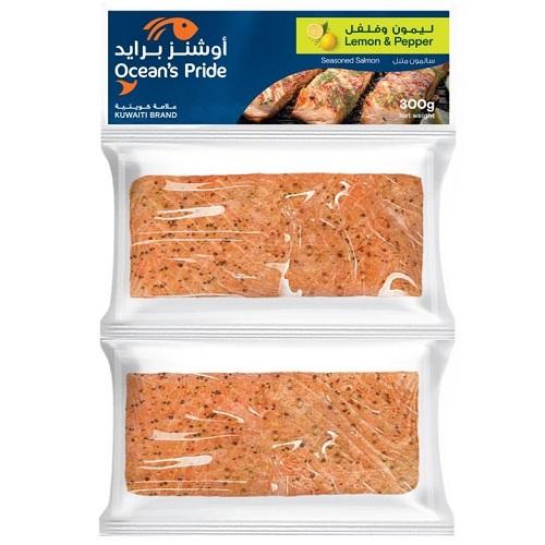 اوشنز برايد سالمون متبل بالليمون والفلفل 300جم