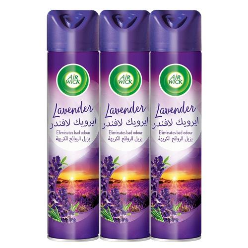 ايرويك معطر جو برائحة اللافندر 300مل 3حبة