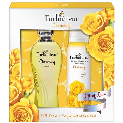 عطر انشانتر شارميج او دي تواليت 100مل+مزيل عرق معطر 75مل