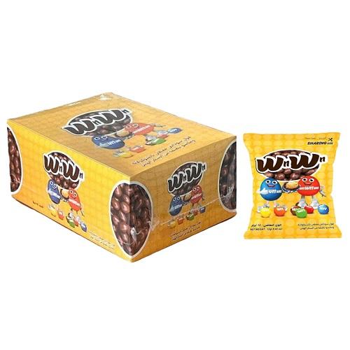 ون ون فول سوداني مغطي بالشوكولاتة 18جم 24حبة