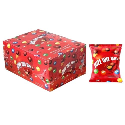 ون ون كرات الكرسب المغطاة بالشوكولاتة 15جم 24حبة