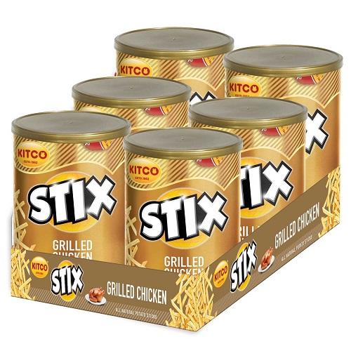 كتكو ستيكس عيدان البطاطا بالدجاج المشوي 45جم 6حبة