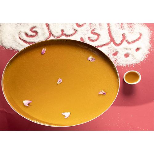 تشيز كيك بالفستق والورد