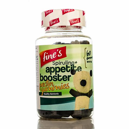 فاينز سبيرولينا+كيدز فاتح شهية للاطفال 60حلاوة مضغ