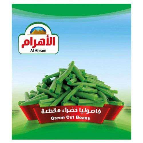 الاهرام فاصوليا خضراء مقطعة 400جم
