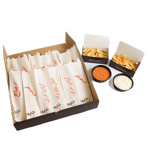 بوكس الديوانية صغير 15ساندويتش