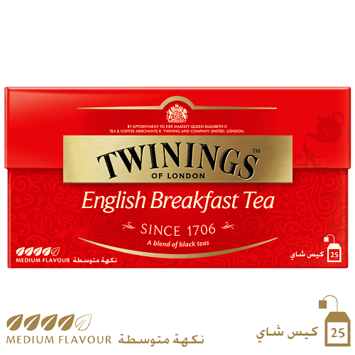 تويننجز شاي الفطور الانجليزي 25كيس