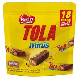 نستله تولا مينيز ويفر مقرمش مغطى بالشوكولاتة الناعمة والكراميل الذهبي 279جم
