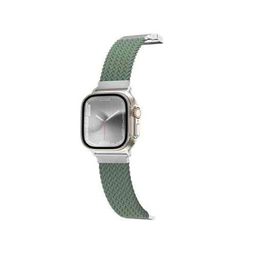 امايزينج ثينج تايتان ويف II مضفر سوار ساعة رياضي لساعة ابل 49/45ملم اخضررقم.15552