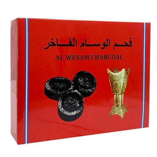 الوسام فحم بخور فاخر 50قطعة