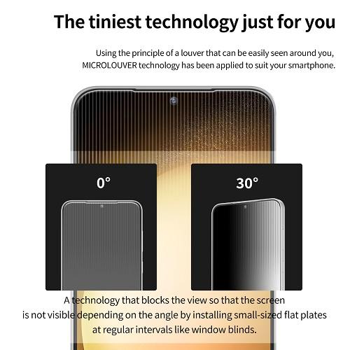 اراري كور واقي شاشة خصوصية لهاتف سامسونج جالاكسي S24 اسود موديل رقم.S24-ICOR-PV