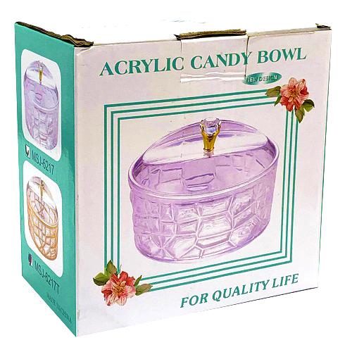 وعاء حلوي اكريليك موديل رقم.MSJ-6217
