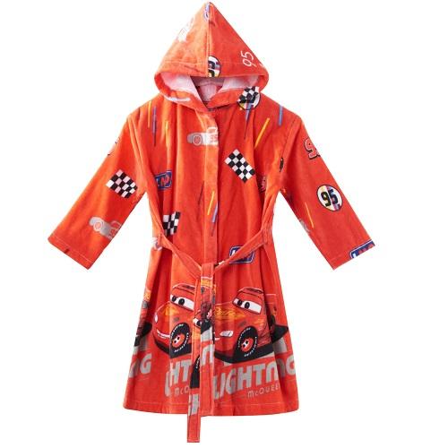 ديزني روب حمام اطفال السيارات احمر مقاس.XXl رقم.CH050251