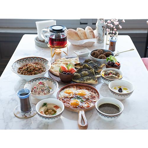 فطور الشرفه من 3الى4اشخاص