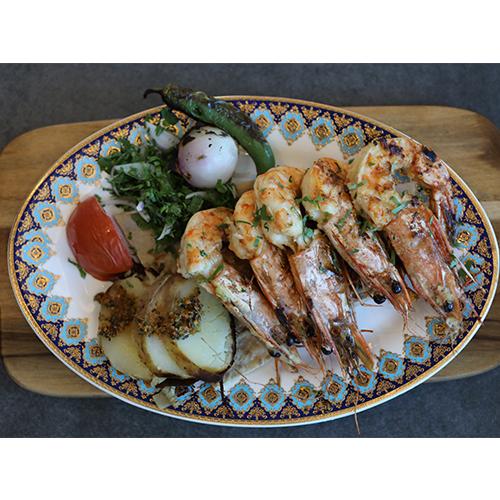 روبيان مشوي