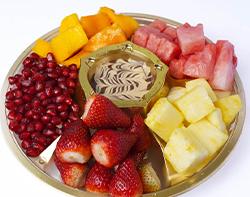 الفوندو مع شوكولاتة