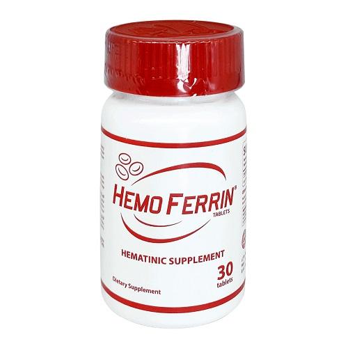 هيموفرين مكمل غذائي الاكثر فعالية للحديد 30قرص