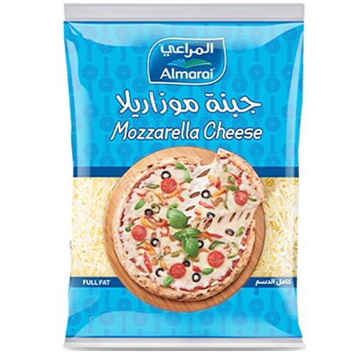 المراعي جبنة موزاريلا مبشورة كاملة الدسم 180جم