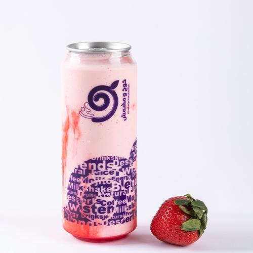 ميلك شيك فراولة