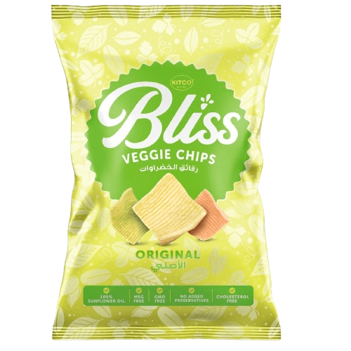 كتكو بليس رقائق الخضروات الهشة الاصلية 34جم