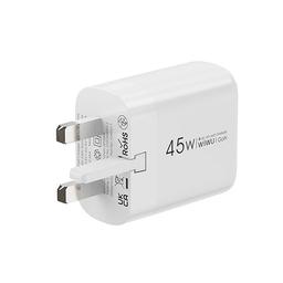 ويوو ارك شاحن جداري 45واط بتقنيه جان للشحن السريع PD