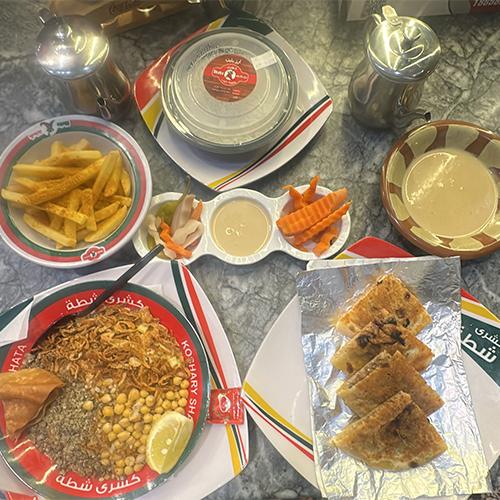 عرض وجبة كشري 2 دينار