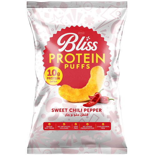 كتكو بليس برو بروتين سناكس الذرة بالفلفل الحار والحلو 50جم