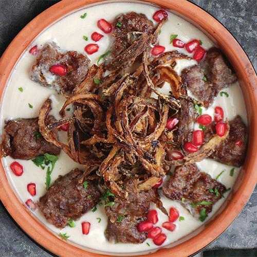 كفتة بالطحينة