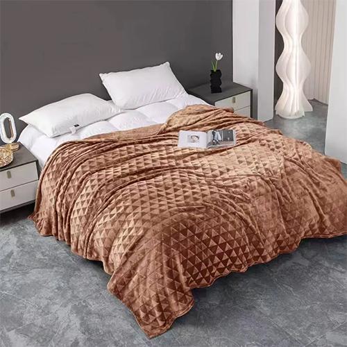 اكتيف بطانية مريحة وفاخرة 200×230سم بني موديل رقم.K2200