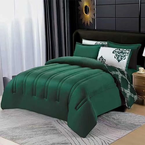 طقم لحاف شتوي اخضر موديل رقم.K1328